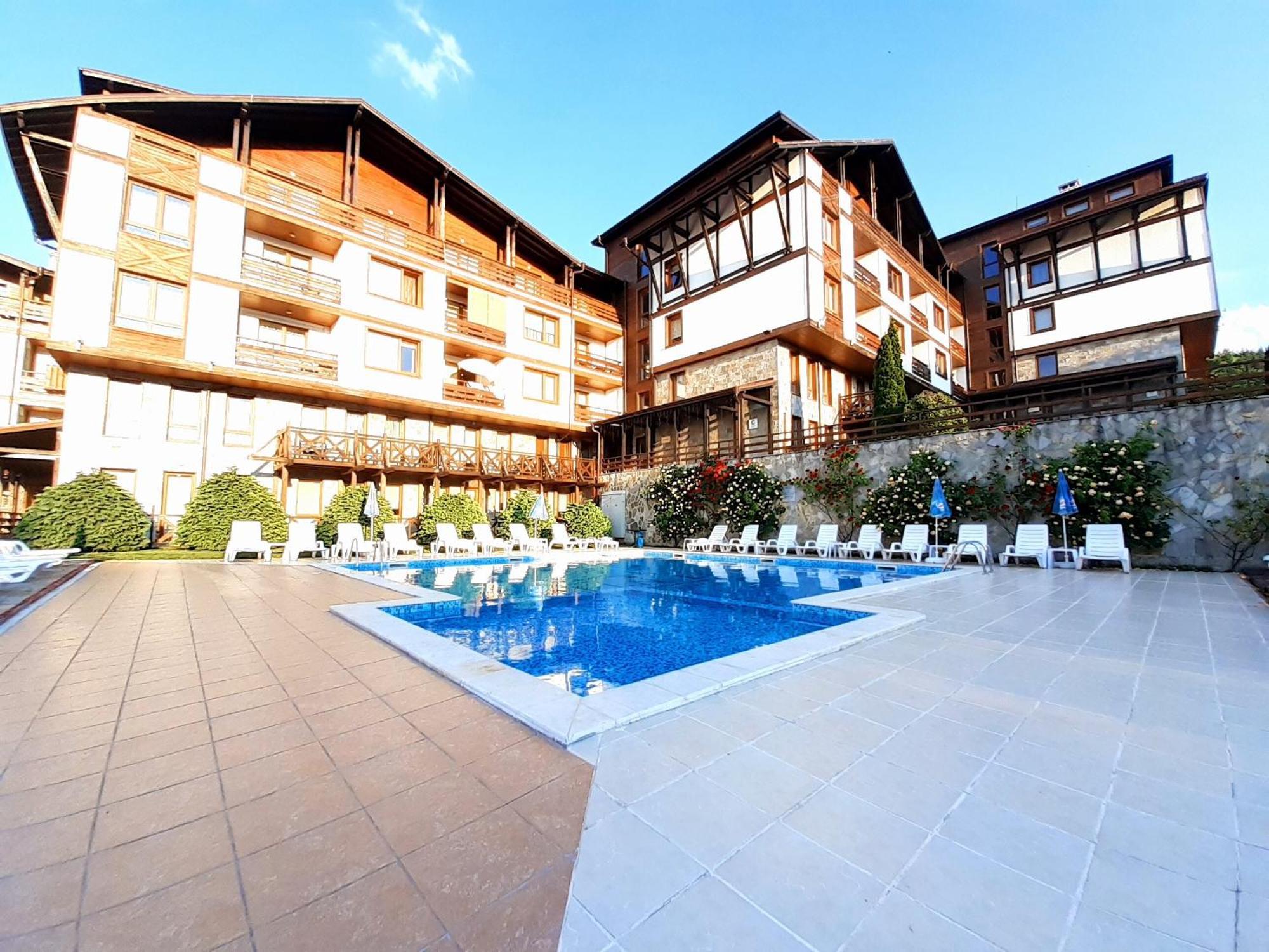 Elegant Studio In Top Bansko Location - Ski & Relax By Flat Mаnager エクステリア 写真
